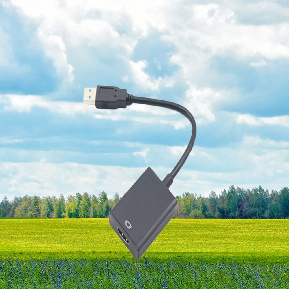 USB 3.0 адаптер для видео Full HD 1080p 60 Гц, черный портативный конвертер для ноутбука, внешняя видеокарта, кабель
USB 3.0 адаптер для видео Full HD 1080p 60 Гц, черный портативный конвертер для ноутбука, внешняя видеокарта, кабель