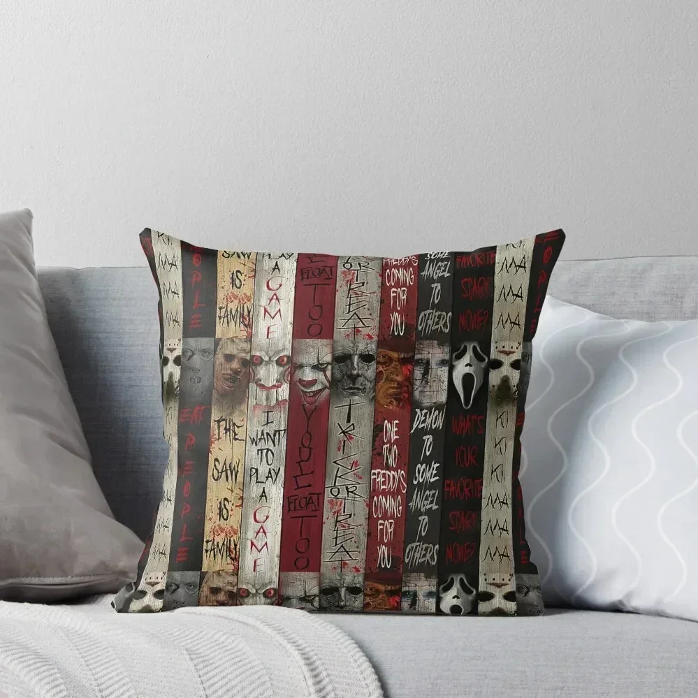 Horororor Throw Pillow Pillow Case Christmas Couch Pillows luxury home accessories Christmas Pillow
Horororor Throw Pillow Pillow Case Christmas Couch Pillows luxury home accessories Christmas Pillow