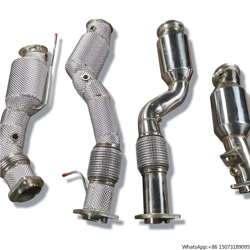 29.High Performance Stainless Steel High-Flow Front Pipe With Catalytic Converter for M2/M3/M4 G87/G82/G80/S58
29.High Performance Stainless Steel High-Flow Front Pipe With Catalytic Converter for M2/M3/M4 G87/G82/G80/S58