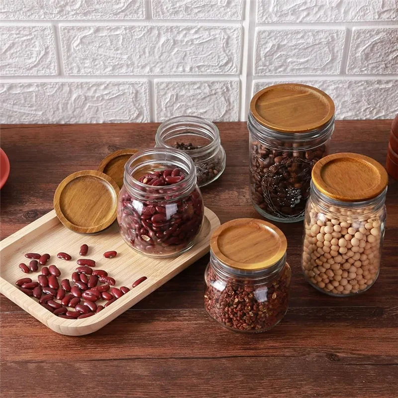 Деревянные крышки TKOH-Mason Jar — прочные многоразовые крышки для хранения банок для консервирования с обычным и широким горлышком
Деревянные крышки TKOH-Mason Jar — прочные многоразовые крышки для хранения банок для консервирования с обычным и широким горлышком