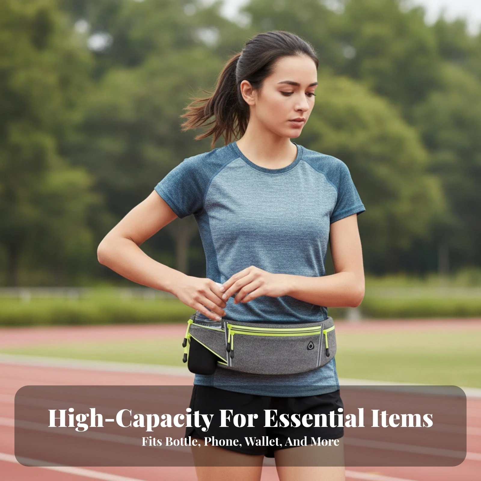 Running Waist Pack Curved Design Slim Waist Pack Running Belt Organized Storage Phone Holder Belt Reflective Trim for Exercise
Running Waist Pack Curved Design Slim Waist Pack Running Belt Organized Storage Phone Holder Belt Reflective Trim for Exercise