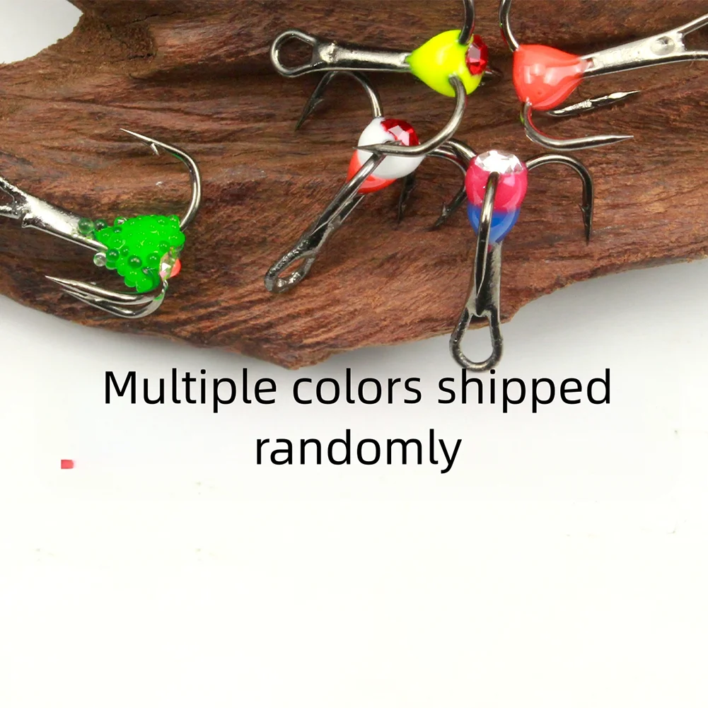 Winter Ice Fishing Three-Jaw Hooks - 10pcs Stainless Steel Anchor Hooks For Sinking Lures Suitable For Many Types Of Usages
Winter Ice Fishing Three-Jaw Hooks - 10pcs Stainless Steel Anchor Hooks For Sinking Lures Suitable For Many Types Of Usages
