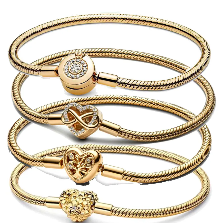 High-end texture 100% S925 pure silver exquisite snake bone bracelet, suitable for original DlY bracelet, women's fashion access
High-end texture 100% S925 pure silver exquisite snake bone bracelet, suitable for original DlY bracelet, women's fashion access