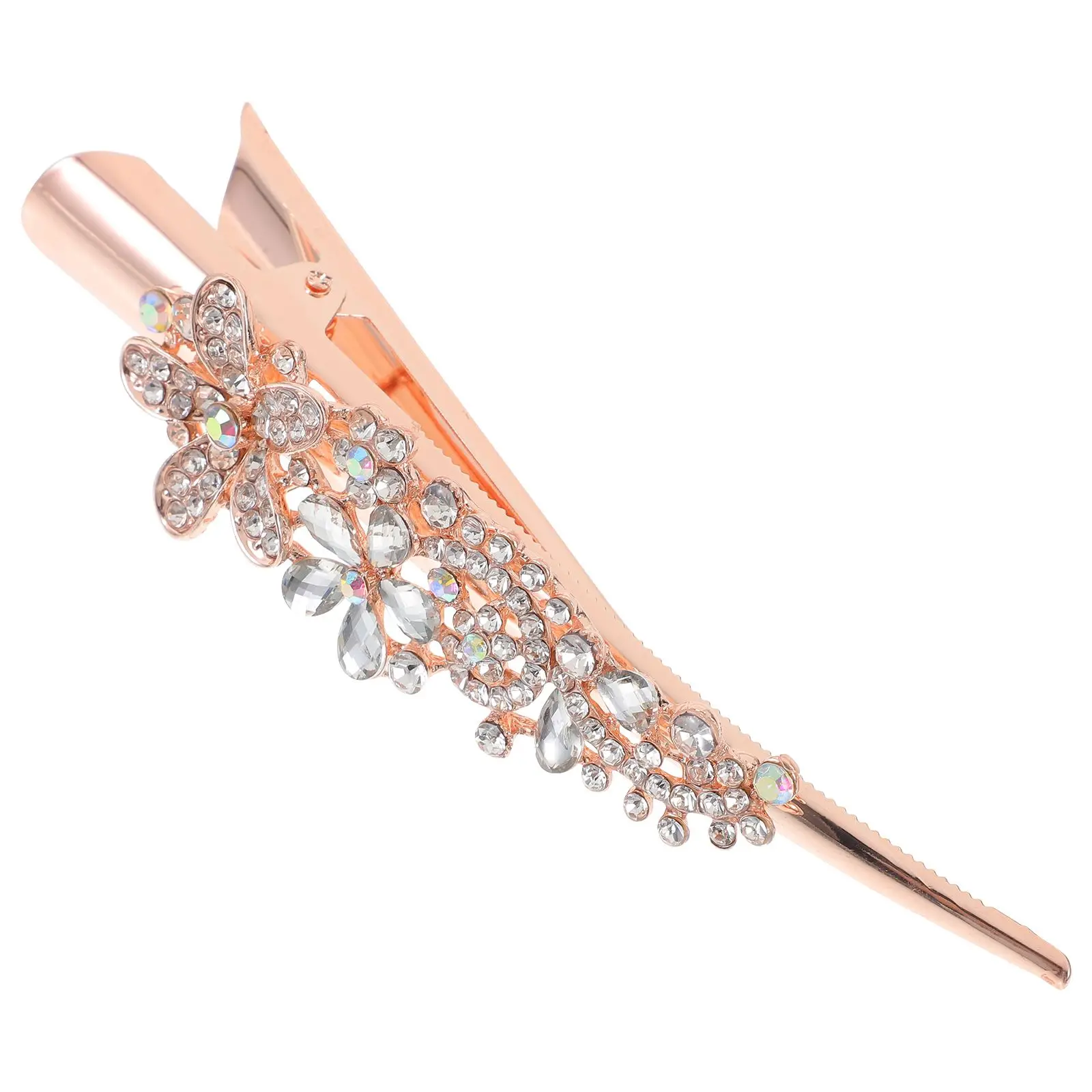 Crystal Hairpin Girls Accessories Sharp Mouth Clip Clips Decoration Metal for Miss
Crystal Hairpin Girls Accessories Sharp Mouth Clip Clips Decoration Metal for Miss