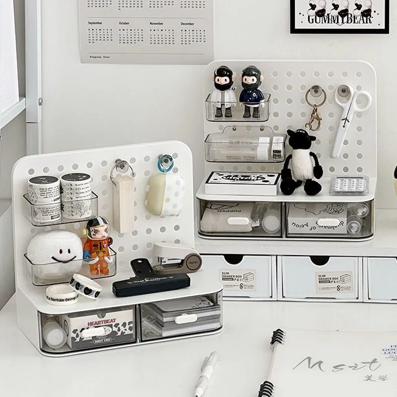 Drawer Type Storage Box With Hole Board Photo Card Storage Box Desktop Plastic Container For Bedroom Office Dormitory Organizer
Drawer Type Storage Box With Hole Board Photo Card Storage Box Desktop Plastic Container For Bedroom Office Dormitory Organizer