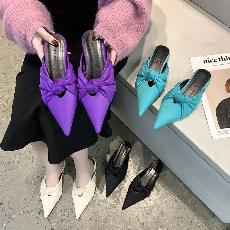 Baotou Half Slippers Fashion 2026 Summer New Versatile Pointed Flat Ins Style Trendy Sandals
Baotou Half Slippers Fashion 2026 Summer New Versatile Pointed Flat Ins Style Trendy Sandals