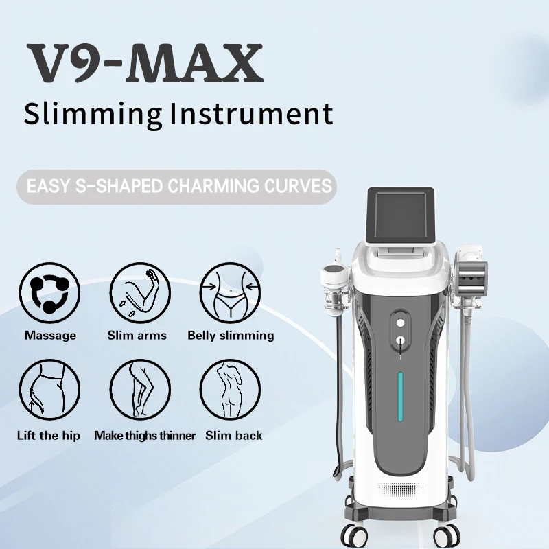 Vela V-Nine Vacuum Roller Lymphatic Drainage V9 Fat Removal Machine Facial Lifting Skin Tightening Firming Body Shape Machine
Vela V-Nine Vacuum Roller Lymphatic Drainage V9 Fat Removal Machine Facial Lifting Skin Tightening Firming Body Shape Machine