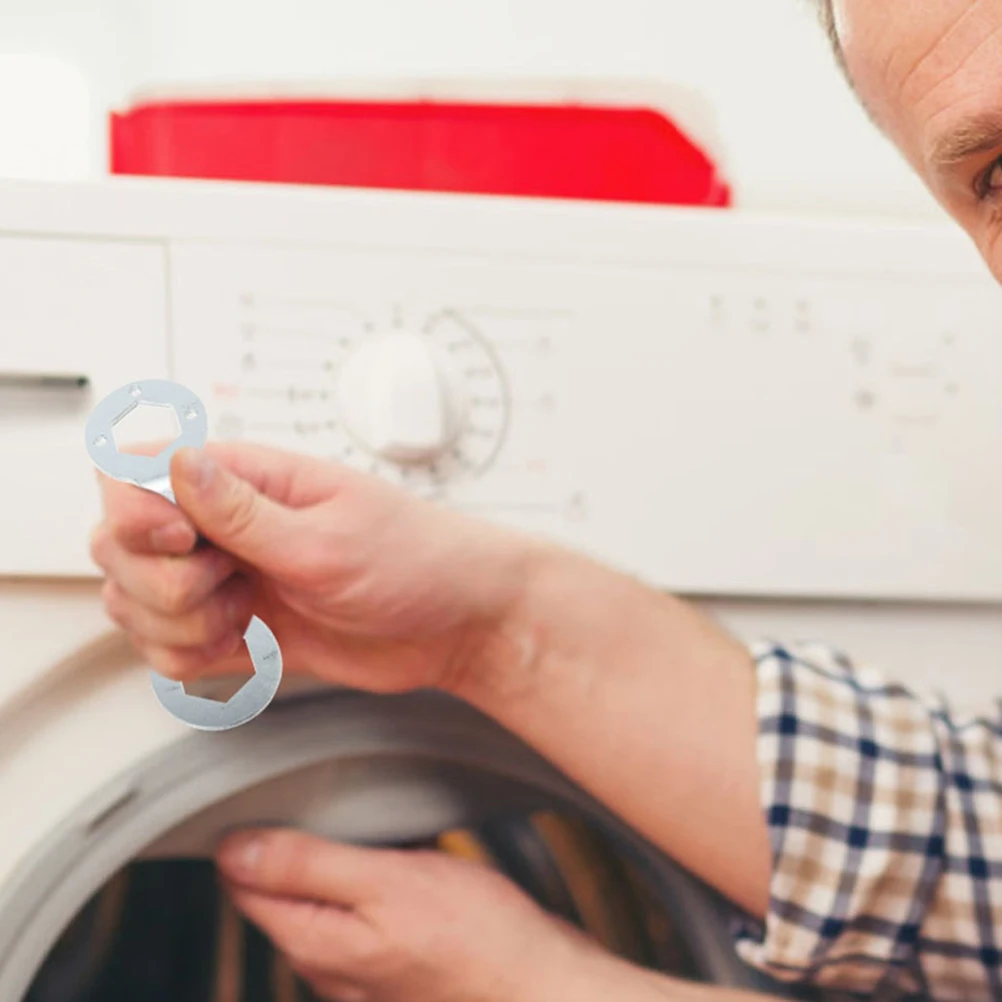 2Pcs Washing Machine Spanner Wrench Double Head Steel Clutch Nut Disassembly Repair Tool 36 38Mm Portable Washing Machine Repair
2Pcs Washing Machine Spanner Wrench Double Head Steel Clutch Nut Disassembly Repair Tool 36 38Mm Portable Washing Machine Repair