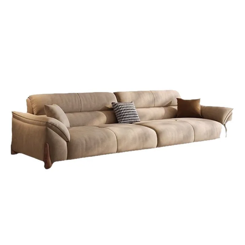 Italian minimalist fabric sofa living room modern simple matte flannel size apartment can sit straight
Italian minimalist fabric sofa living room modern simple matte flannel size apartment can sit straight