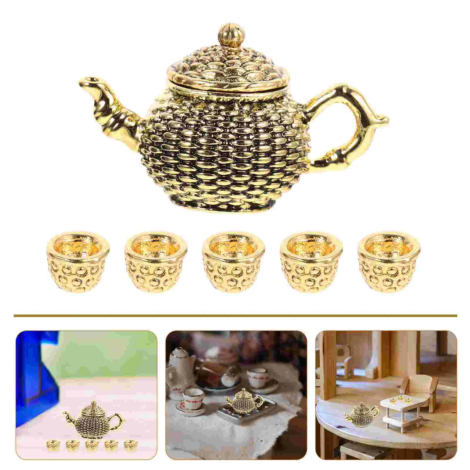 6 Pcs Simulated Tea Cup Decoration Swivel Converters Snap Can Miniature Ornament Child
6 Pcs Simulated Tea Cup Decoration Swivel Converters Snap Can Miniature Ornament Child