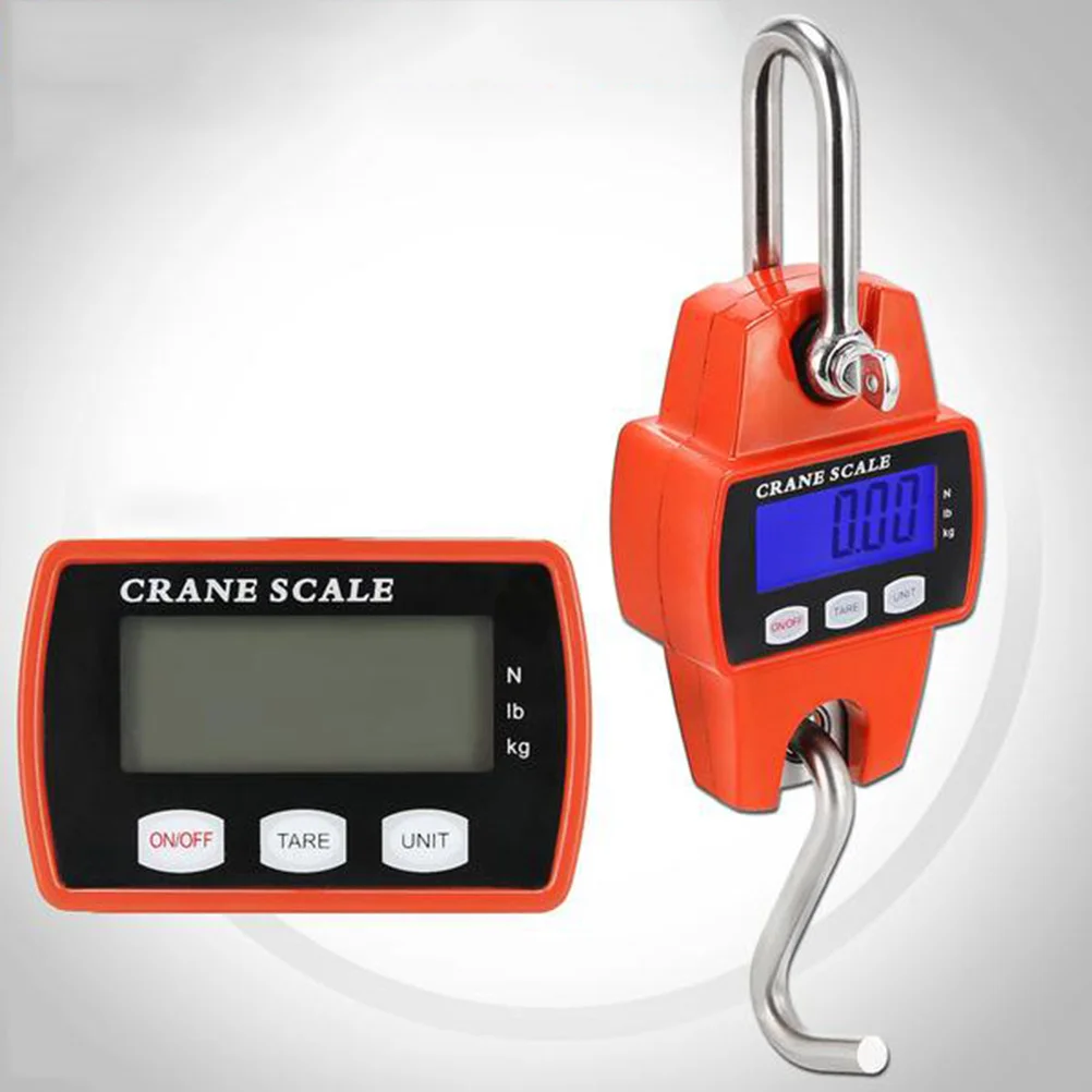 Mini 300kg Electronic Digital Hanging Crane Scale LED Portable Heavy Duty Aluminum Alloy Stainless Steel CE Approved
Mini 300kg Electronic Digital Hanging Crane Scale LED Portable Heavy Duty Aluminum Alloy Stainless Steel CE Approved