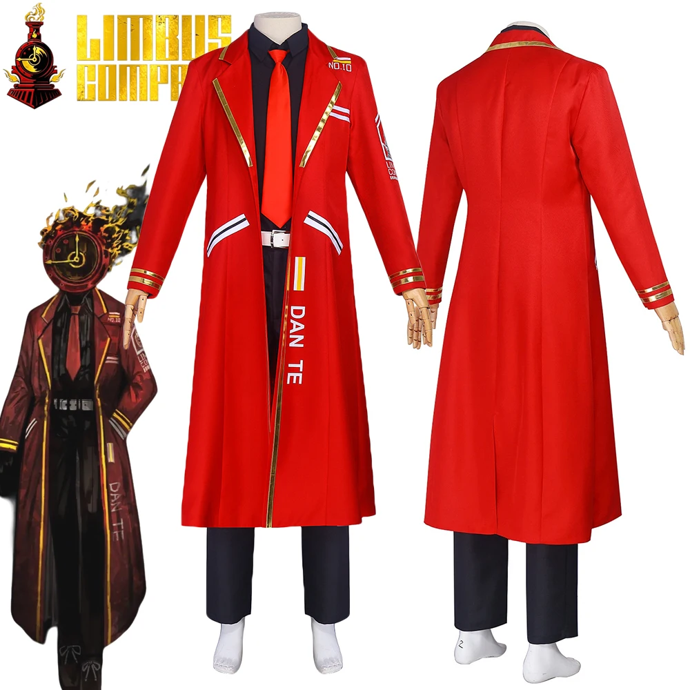 Game Limbus Company Dante DURANTE Cosplay Costume Adult Men Shirt Pants Coat Full Set Uniform Halloween Clothes
Game Limbus Company Dante DURANTE Cosplay Costume Adult Men Shirt Pants Coat Full Set Uniform Halloween Clothes