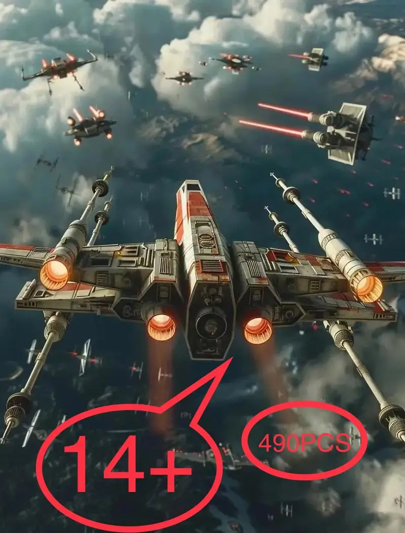 newCompatible 75301 X-Wing Fighter Building BlocksBricks Toys for Children Birthday Present Christmas Gift for Kids
newCompatible 75301 X-Wing Fighter Building BlocksBricks Toys for Children Birthday Present Christmas Gift for Kids