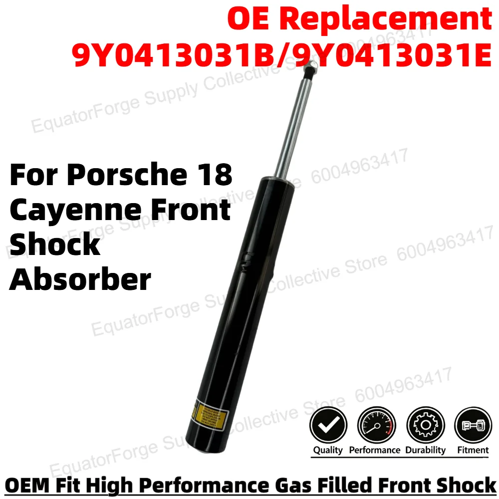 Direct Fit High Stability Premium Reliable Front Shock Absorber for Porsche 18 Cayenne OE Number 9Y0413031B/9Y0413031E
Direct Fit High Stability Premium Reliable Front Shock Absorber for Porsche 18 Cayenne OE Number 9Y0413031B/9Y0413031E