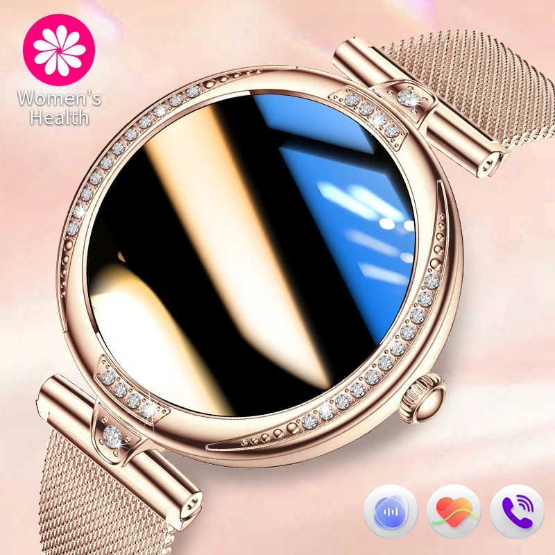 2025 New Fashion Smart Watch Women Bluetooth Call Waterproof Health Monitor Female Health Sports Lady Smartwatch For Android IOS
2025 New Fashion Smart Watch Women Bluetooth Call Waterproof Health Monitor Female Health Sports Lady Smartwatch For Android IOS