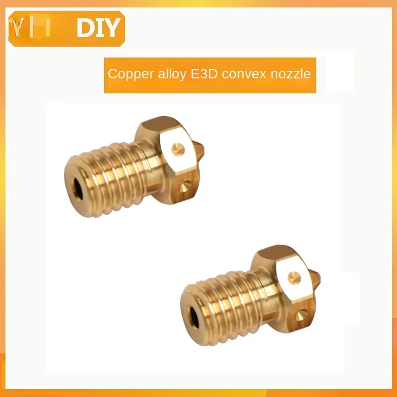 High Precision E3D Convex Nozzle V5/V6 Prusa Mini Dotting Copper Nozzle 3D Printer Accessories Nozzle 0.6
High Precision E3D Convex Nozzle V5/V6 Prusa Mini Dotting Copper Nozzle 3D Printer Accessories Nozzle 0.6