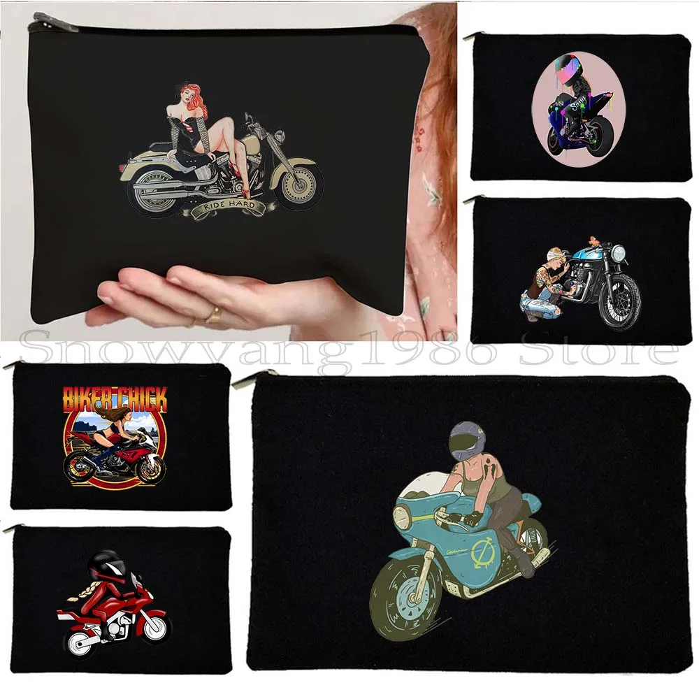 Anime Biker Girl Motorcycle Racing Rider Riding Lover Racer Motocross Cosmetic Bag Makeup Lipstick Storage Pouch Pencil Case
Anime Biker Girl Motorcycle Racing Rider Riding Lover Racer Motocross Cosmetic Bag Makeup Lipstick Storage Pouch Pencil Case