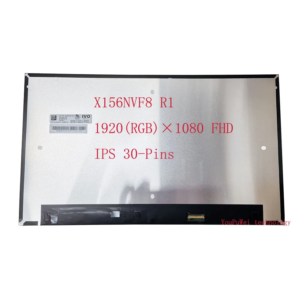 Laptop LCD Screen X156NVF8 R1 1920(RGB)×1080 FHD IPS 30-pins replacement display 15.6-inch matrix
Laptop LCD Screen X156NVF8 R1 1920(RGB)×1080 FHD IPS 30-pins replacement display 15.6-inch matrix