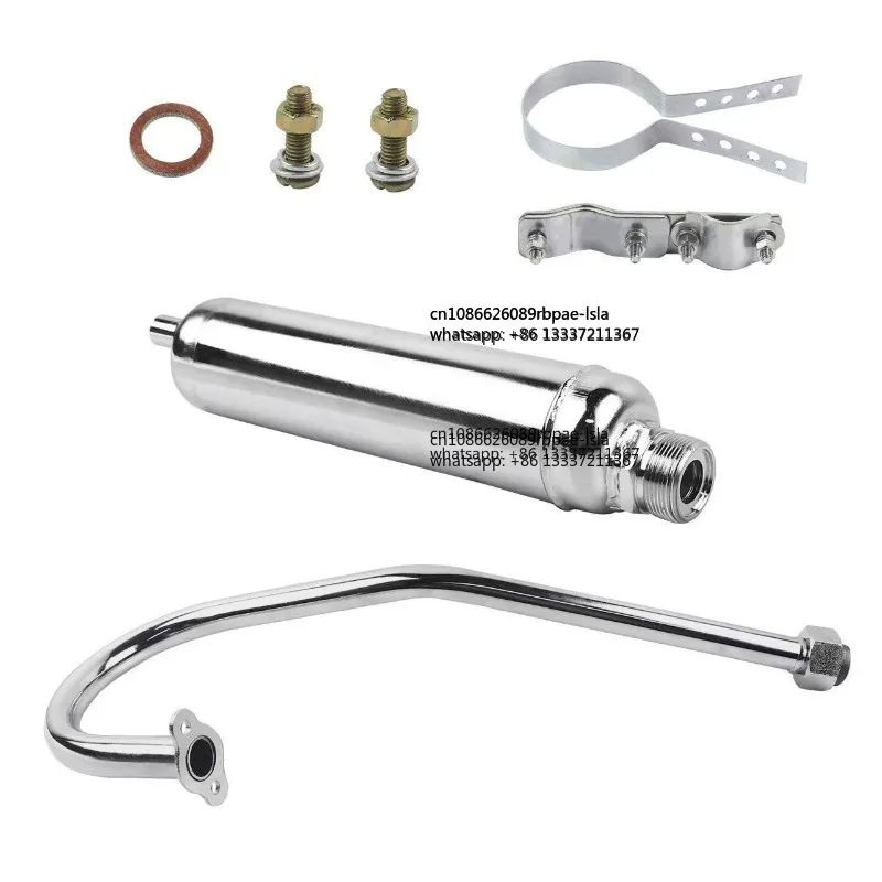 Two-stroke bicycle engine 80cc 100cc 110cc engine two-section muffler exhaust pipe
Two-stroke bicycle engine 80cc 100cc 110cc engine two-section muffler exhaust pipe