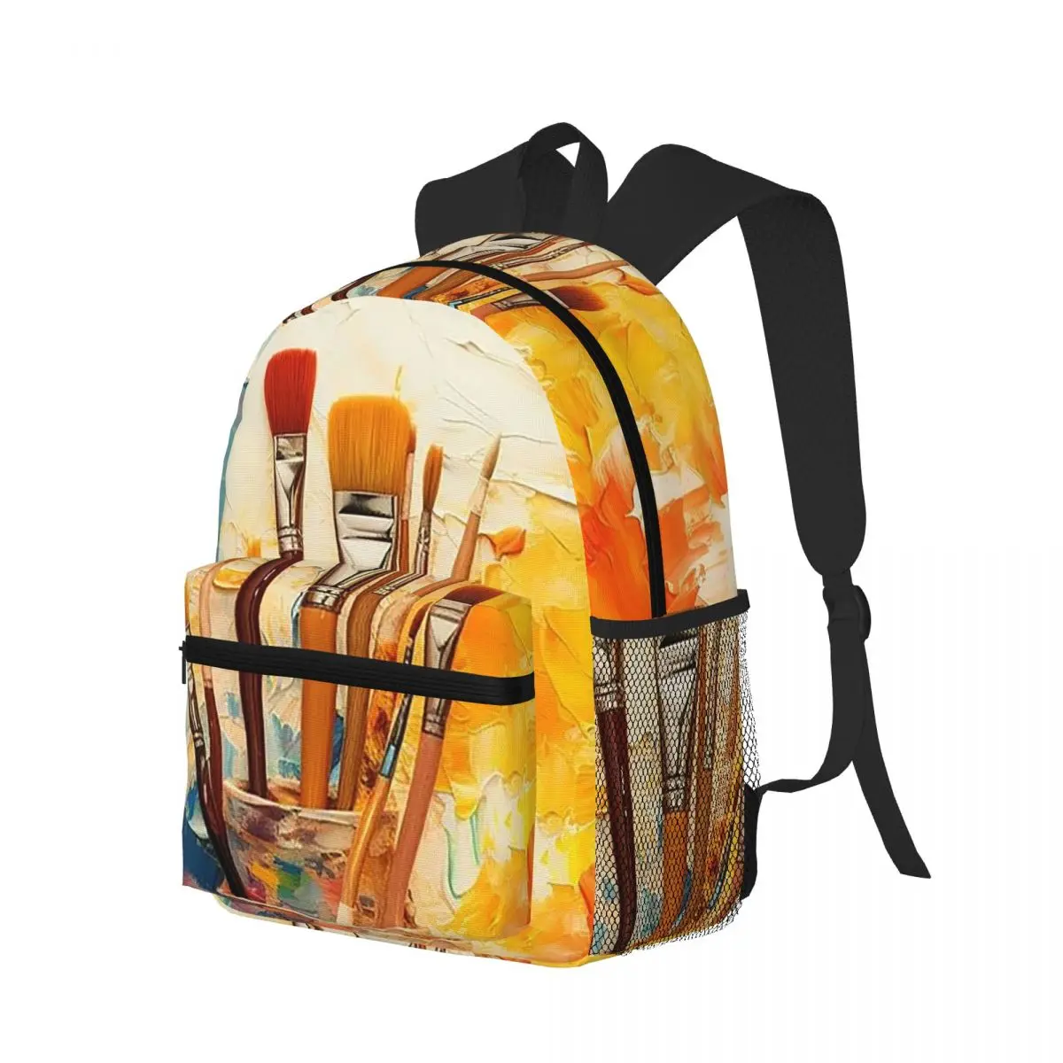 Artistic Paintbrush And Palette Print Student Backpack School Bag Hiking Travel Daypack for Men Women Bookbag Shoulder Bags
Artistic Paintbrush And Palette Print Student Backpack School Bag Hiking Travel Daypack for Men Women Bookbag Shoulder Bags