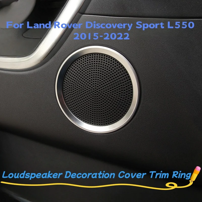 For Land Rover Discovery Sport L550 2015-2022 Car Styling Accessories Door Speaker Audio Loudspeaker Decoration Cover Trim Ring
For Land Rover Discovery Sport L550 2015-2022 Car Styling Accessories Door Speaker Audio Loudspeaker Decoration Cover Trim Ring