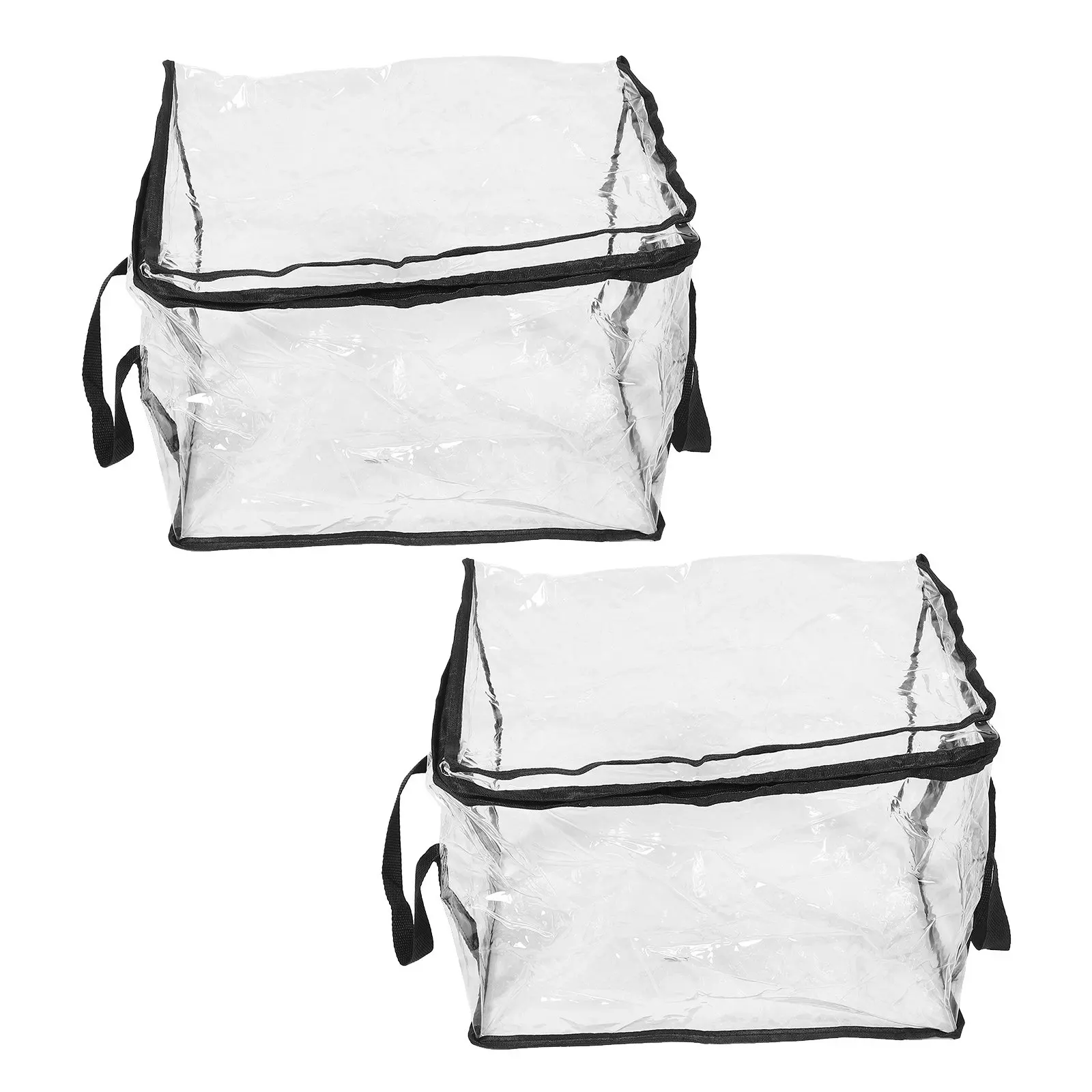 2Pcs Clear Book Storage Bag Lid Collapsible PVC Organizer Lifting Handle Transparent Document Organizer for Books School Use
2Pcs Clear Book Storage Bag Lid Collapsible PVC Organizer Lifting Handle Transparent Document Organizer for Books School Use