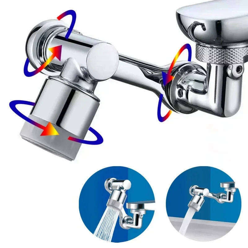 Stainless steel Robotic Arm Extension Faucet Aerator 1080 °Swivel 2 Modes Water Tap Nozzle Faucet Extender Kitchen Mixer Aerato
Stainless steel Robotic Arm Extension Faucet Aerator 1080 °Swivel 2 Modes Water Tap Nozzle Faucet Extender Kitchen Mixer Aerato