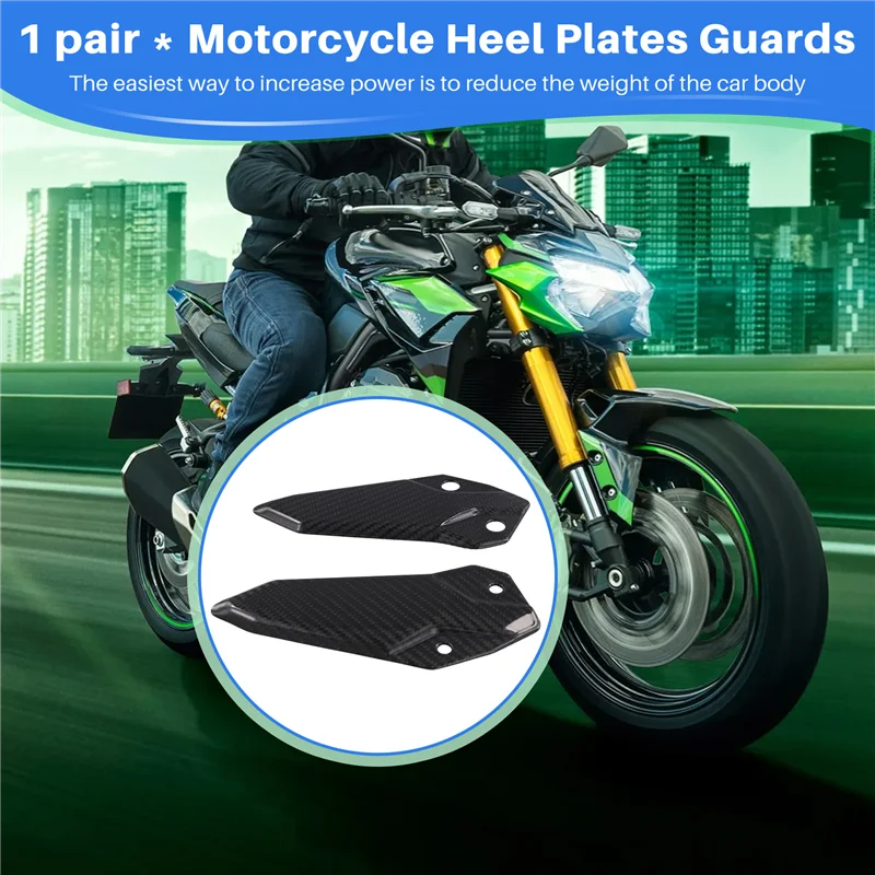 A99F-Carbon Fiber Motorcycle Accessories Heel Plates Guards Footrests For Kawasaki ZX-4R ZX4RR ZX25R 2020-2023 2024
A99F-Carbon Fiber Motorcycle Accessories Heel Plates Guards Footrests For Kawasaki ZX-4R ZX4RR ZX25R 2020-2023 2024