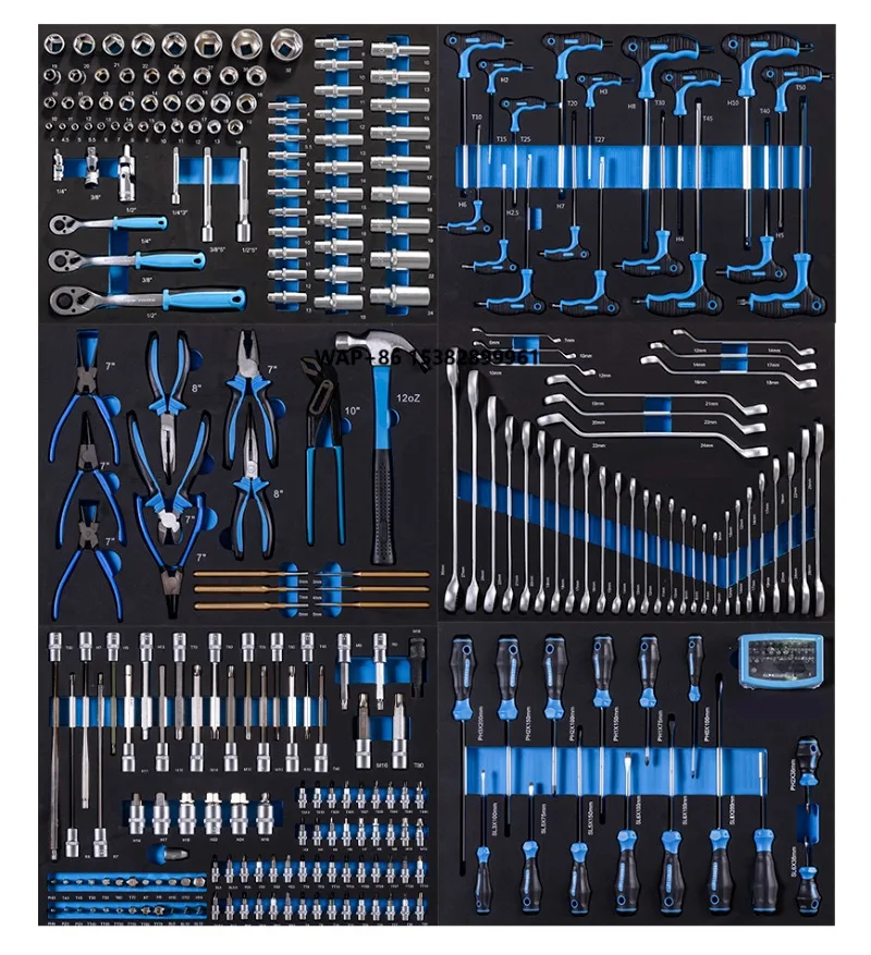 360 Pcs Auto Repair CRV Tools Sets for Toolbox Car Workshop Hand Tools Box Wrench Tools Sets Carton Packing Cabinet 1 Set CN;JIA
360 Pcs Auto Repair CRV Tools Sets for Toolbox Car Workshop Hand Tools Box Wrench Tools Sets Carton Packing Cabinet 1 Set CN;JIA