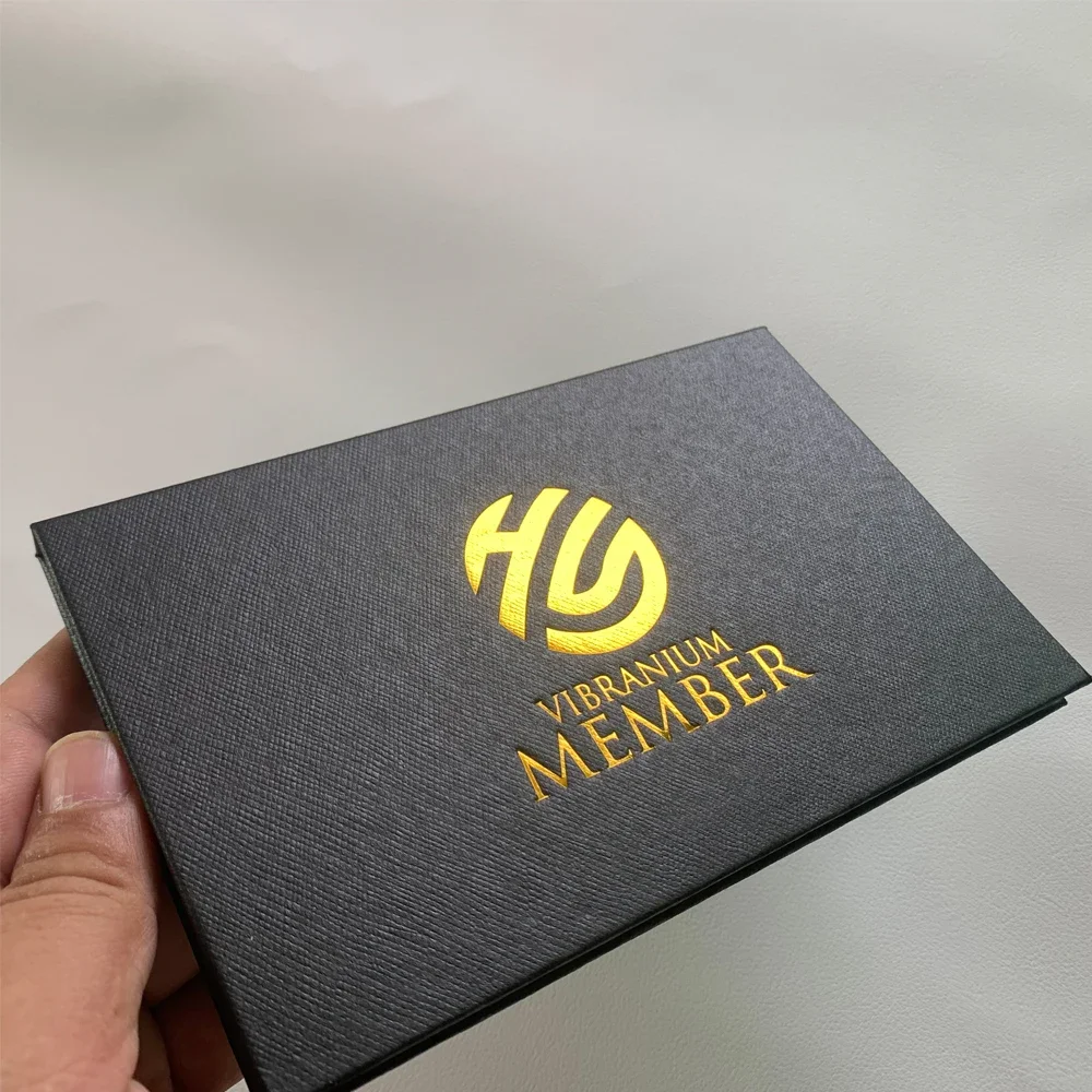 Free Sample Custom Logo Printed Black Matte Card Box Gold Foil Cardboard VIP Member Luxury Gift Card Box for Promotion
Free Sample Custom Logo Printed Black Matte Card Box Gold Foil Cardboard VIP Member Luxury Gift Card Box for Promotion