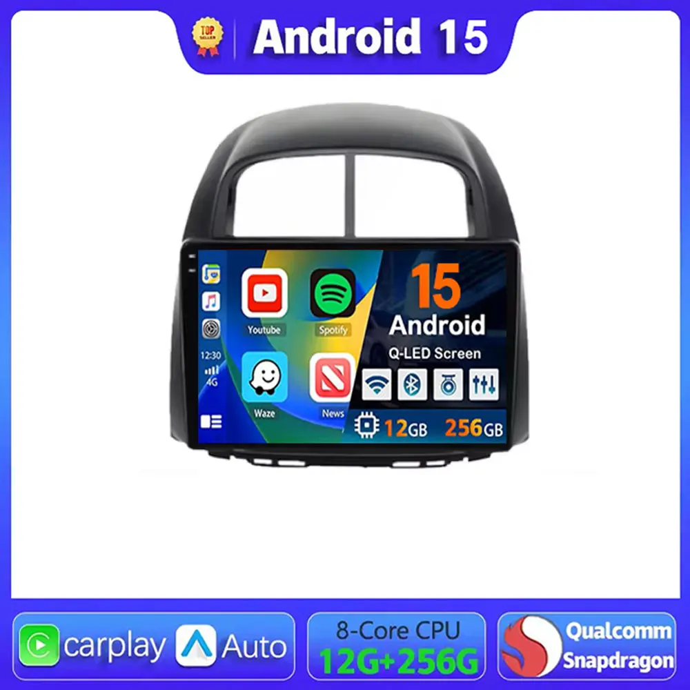 Android 15 Car Radio For Toyota Passo Daihatsu Boon Sirion Subaru Justy Perodua Myvi Navigation GPS Multimedia Player Stereo BT
Android 15 Car Radio For Toyota Passo Daihatsu Boon Sirion Subaru Justy Perodua Myvi Navigation GPS Multimedia Player Stereo BT
