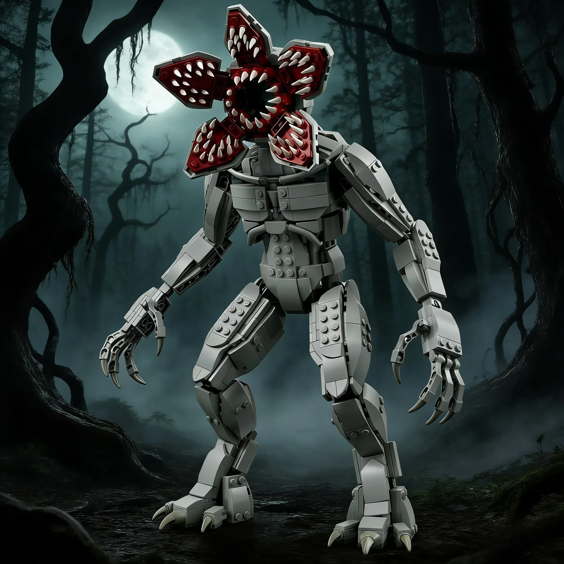 Horror Movie Stranger Chomper Figure Orchid Monsters Model Building Block Sets Toys Collector's Figure for Gift
Horror Movie Stranger Chomper Figure Orchid Monsters Model Building Block Sets Toys Collector's Figure for Gift