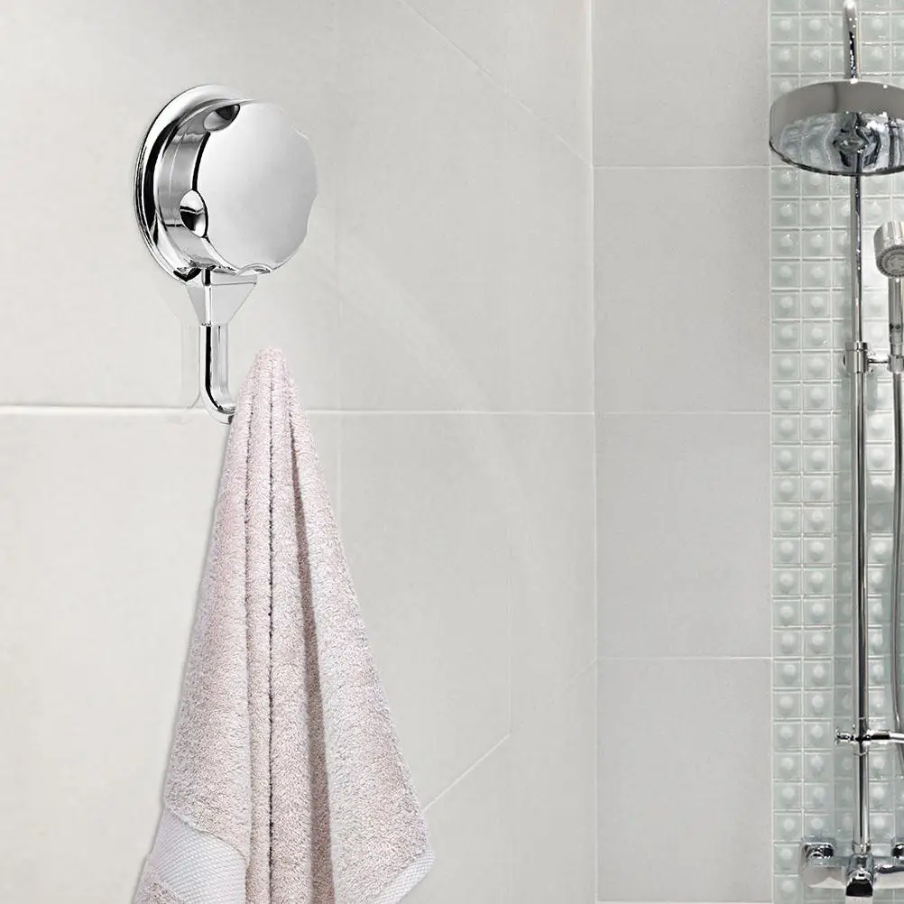 2pcs Suction Cup Hooks Transparent Silver Abs Bathroom Hanger Multifunctional Punch Free Wall Hanging Reusable Strong for Smooth
2pcs Suction Cup Hooks Transparent Silver Abs Bathroom Hanger Multifunctional Punch Free Wall Hanging Reusable Strong for Smooth