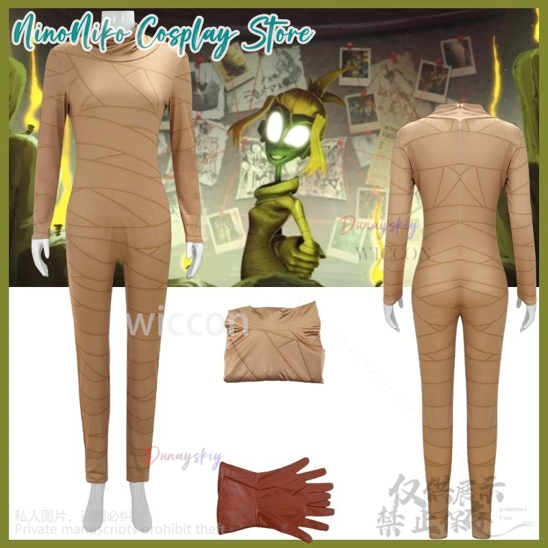 Anime The Gaslightt Districtt 코스프레 Mel Costume Sexy Mummy Bandages Jumpsuit Bodysuit Jirai Kei Girls Halloween Cos Customized
Anime The Gaslightt Districtt 코스프레 Mel Costume Sexy Mummy Bandages Jumpsuit Bodysuit Jirai Kei Girls Halloween Cos Customized
