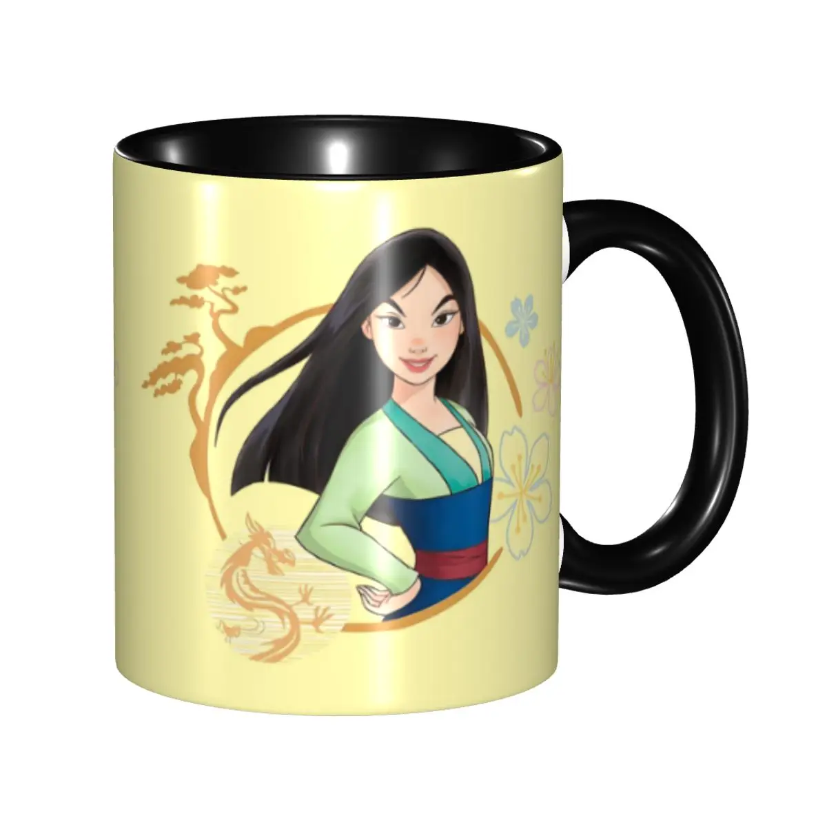 Customized Mulan Coffee Mug DIY Brave Hero Cute Princess Pattern Ceramic Mug Cup Creative Present
Customized Mulan Coffee Mug DIY Brave Hero Cute Princess Pattern Ceramic Mug Cup Creative Present
