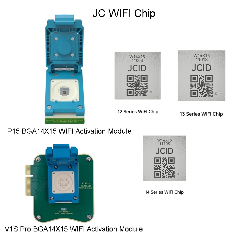 Чип JCID JC WIFI для телефона 12-16PM Mac Pad WIFI Unbind и WIFI Repair Unbind Wi-Fi и WiFi Repair Problem Ремонтный модуль
Чип JCID JC WIFI для телефона 12-16PM Mac Pad WIFI Unbind и WIFI Repair Unbind Wi-Fi и WiFi Repair Problem Ремонтный модуль