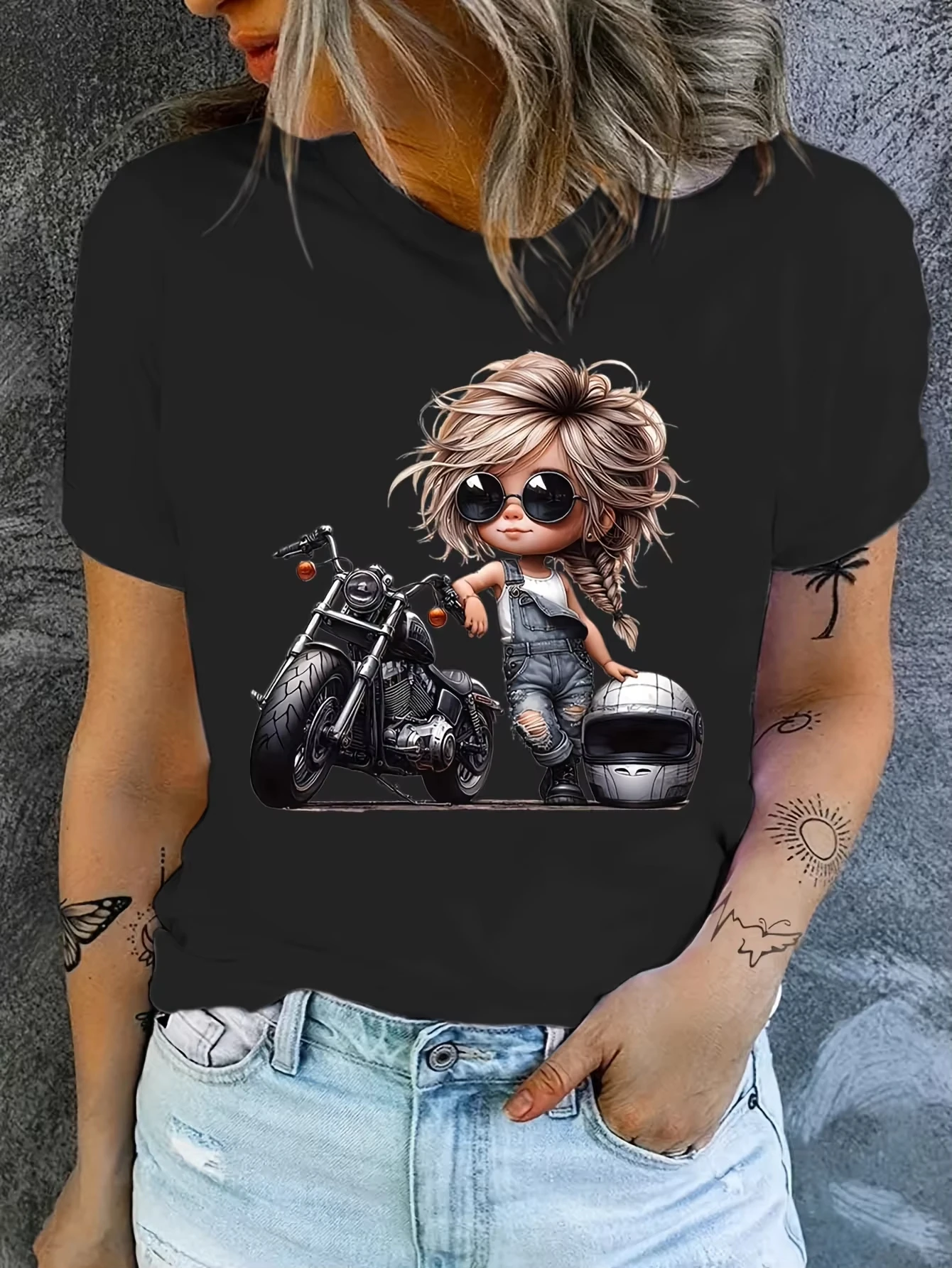 Design Stretch Summer Spring Allseasons Nontransparent Material MEN Women's Graphic T-Shirt Sleeve Cartoon Motorcycle
Design Stretch Summer Spring Allseasons Nontransparent Material MEN Women's Graphic T-Shirt Sleeve Cartoon Motorcycle