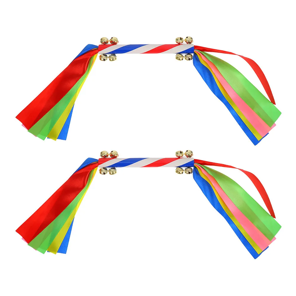 2Pcs Cheer Pom Poms Dance Sticks Bells Portable Cheerleading Gymnastics Performance Props Bright Colors Cheer Pompoms
2Pcs Cheer Pom Poms Dance Sticks Bells Portable Cheerleading Gymnastics Performance Props Bright Colors Cheer Pompoms