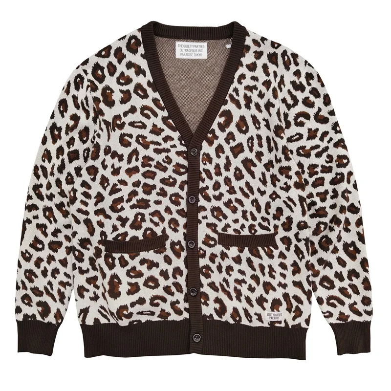 Japanese Retro Leopard Patchwork Pullover Sweaters for Men and Women Crew Neck Baggy Casual Knitted Clothes Oversized Clothes
Japanese Retro Leopard Patchwork Pullover Sweaters for Men and Women Crew Neck Baggy Casual Knitted Clothes Oversized Clothes