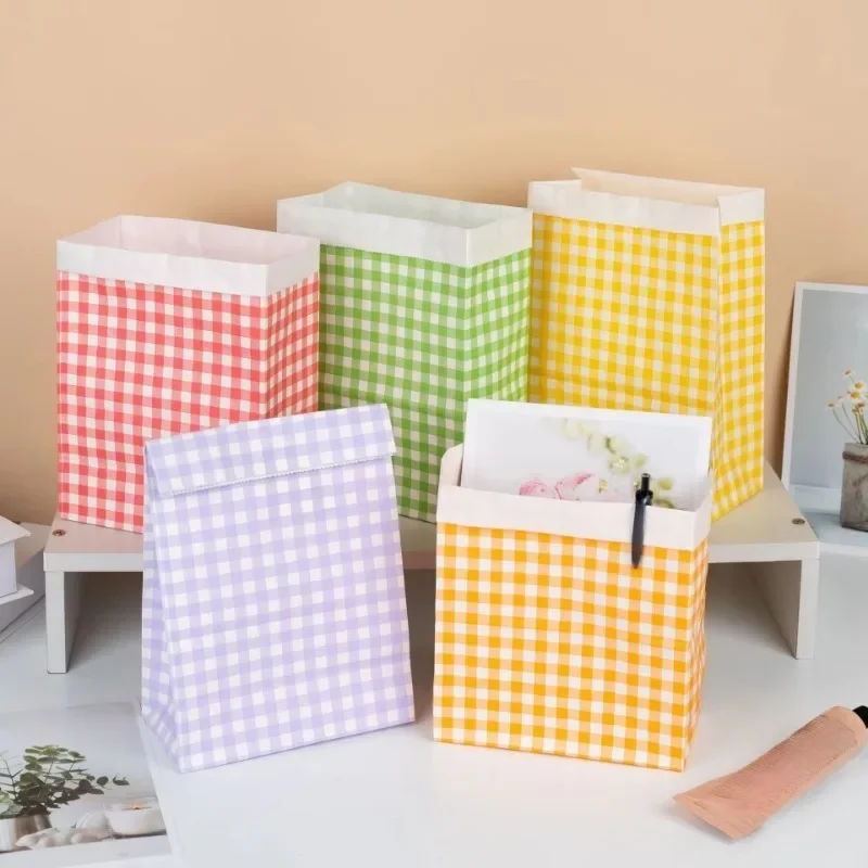 5/10PCS Colorful Plaid Kraft Paper Bag Cookie Snack Candy Gift Packaging Birthday Party Wedding Vertical DIY Decoration Mom box
5/10PCS Colorful Plaid Kraft Paper Bag Cookie Snack Candy Gift Packaging Birthday Party Wedding Vertical DIY Decoration Mom box