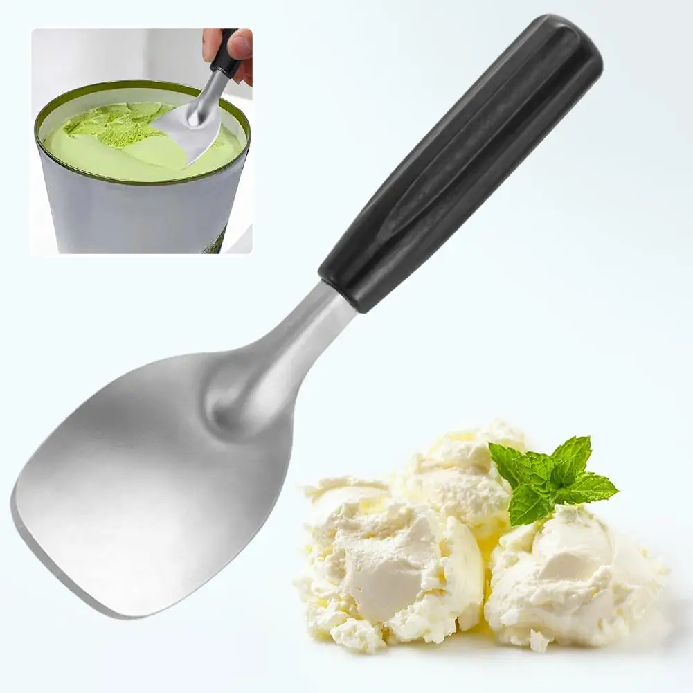 Stainless Steel Ice Cream Scoop Spade Hard Or Desserts Freezed Yogurt Cutter Tool Flat Kitchen Gadgets Butter Scoop Paddle Z7H0
Stainless Steel Ice Cream Scoop Spade Hard Or Desserts Freezed Yogurt Cutter Tool Flat Kitchen Gadgets Butter Scoop Paddle Z7H0