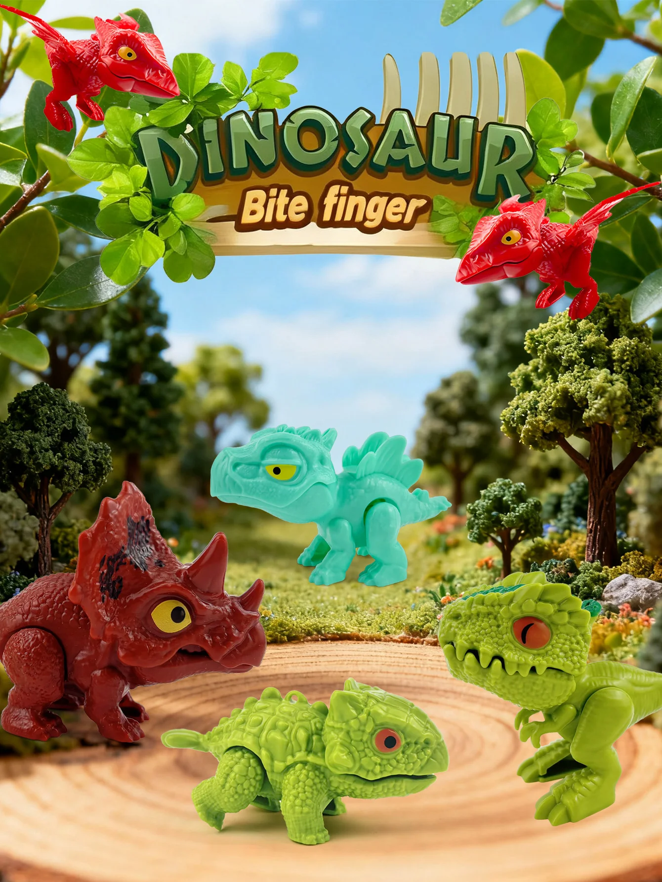 6/12/24 PCS Finger Biting Dinosaur Tyrannosaurus Model Toys Movable Joints Simulation Dinosaur Bite Fingers Toys Festival Gift
6/12/24 PCS Finger Biting Dinosaur Tyrannosaurus Model Toys Movable Joints Simulation Dinosaur Bite Fingers Toys Festival Gift