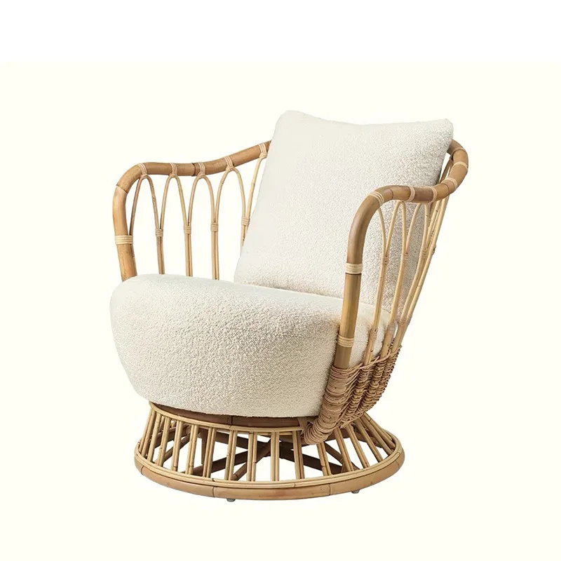 Bed and breakfast rattan chair outdoor courtyard cream French wind sofa chair medieval rattan
Bed and breakfast rattan chair outdoor courtyard cream French wind sofa chair medieval rattan