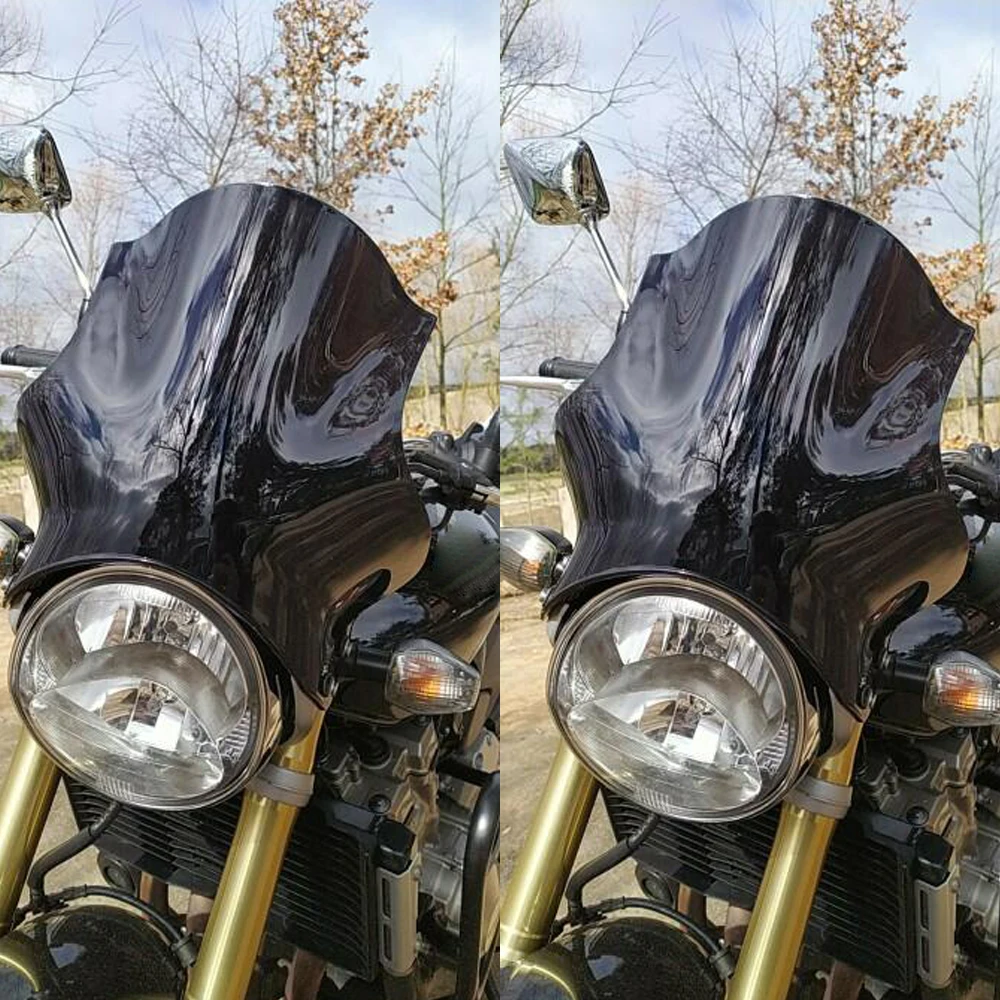 For Honda Hornet CB400 CB600 CB750 CB900 CB919 CB250 Motorcycle Black Windshield WindScreen For Yamaha V-MAX VMAX 1200
For Honda Hornet CB400 CB600 CB750 CB900 CB919 CB250 Motorcycle Black Windshield WindScreen For Yamaha V-MAX VMAX 1200