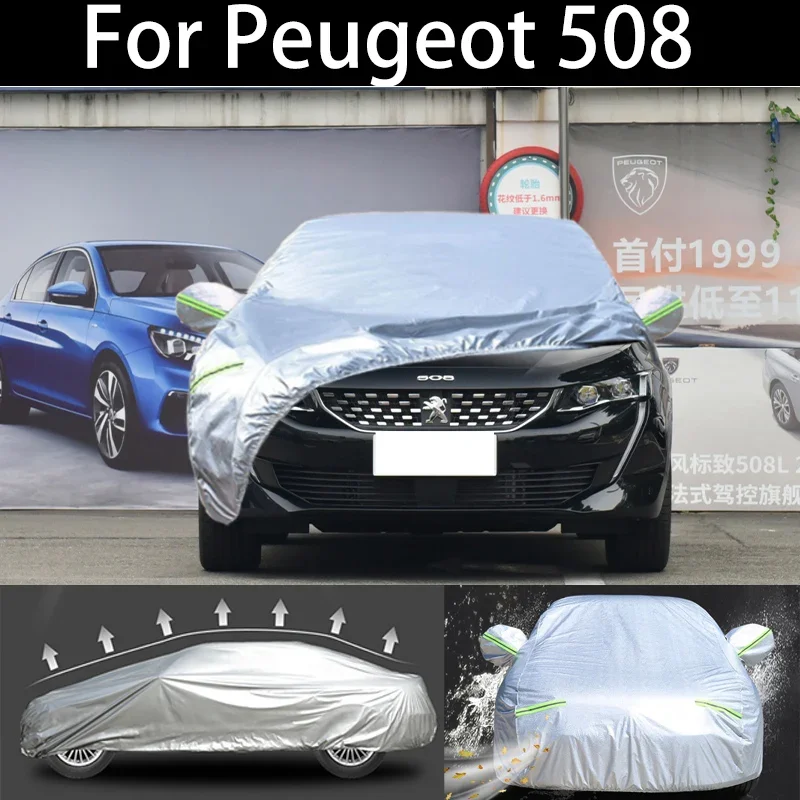 For Peugeot 508 car Cover Dustproof Outdoor Indoor UV Snow Resistant Sun rain Protection waterproof hail cover for car
For Peugeot 508 car Cover Dustproof Outdoor Indoor UV Snow Resistant Sun rain Protection waterproof hail cover for car