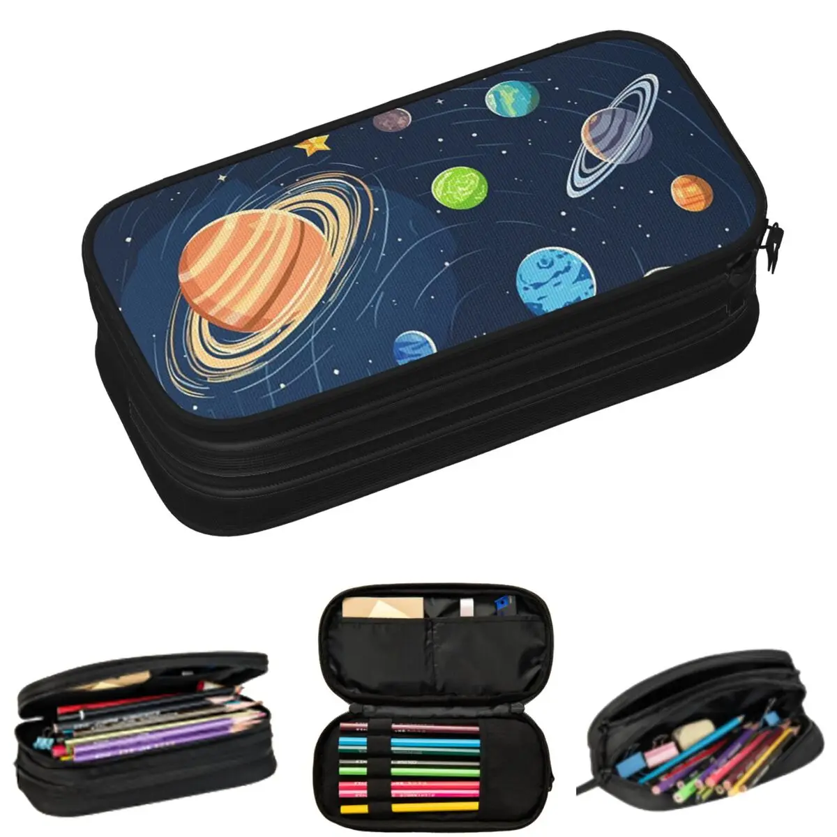 Solar System Space Planets Universe Pencil Cases for Students Gifts Pen Box Pencil Bag Large Storage Pencil Pouch
Solar System Space Planets Universe Pencil Cases for Students Gifts Pen Box Pencil Bag Large Storage Pencil Pouch