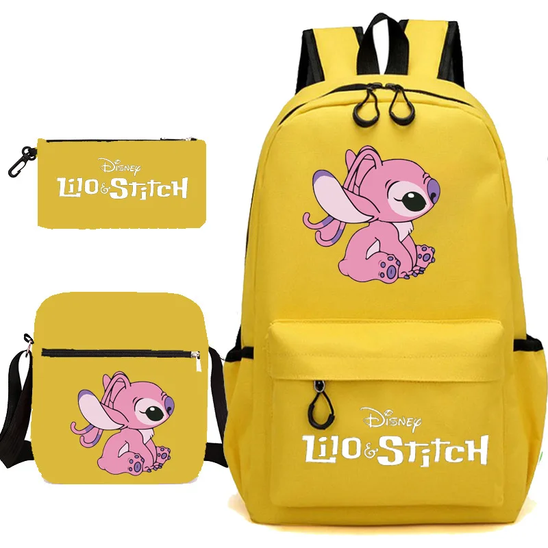 Новый милый детский рюкзак Disney Stitch, сумка через плечо, студенческий рюкзак из трех предметов, подарок на день рождения для мальчиков и девочек
Новый милый детский рюкзак Disney Stitch, сумка через плечо, студенческий рюкзак из трех предметов, подарок на день рождения для мальчиков и девочек