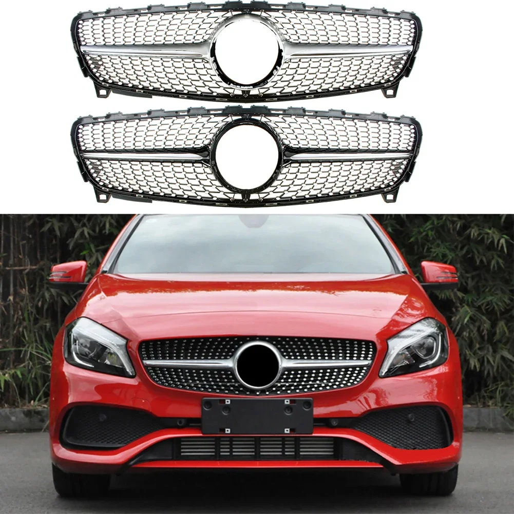 Front Bumper Racing Grill Billet Grille Cover For Mercedes-Benz W176 A-Class 2016-2018 Diamond
Front Bumper Racing Grill Billet Grille Cover For Mercedes-Benz W176 A-Class 2016-2018 Diamond