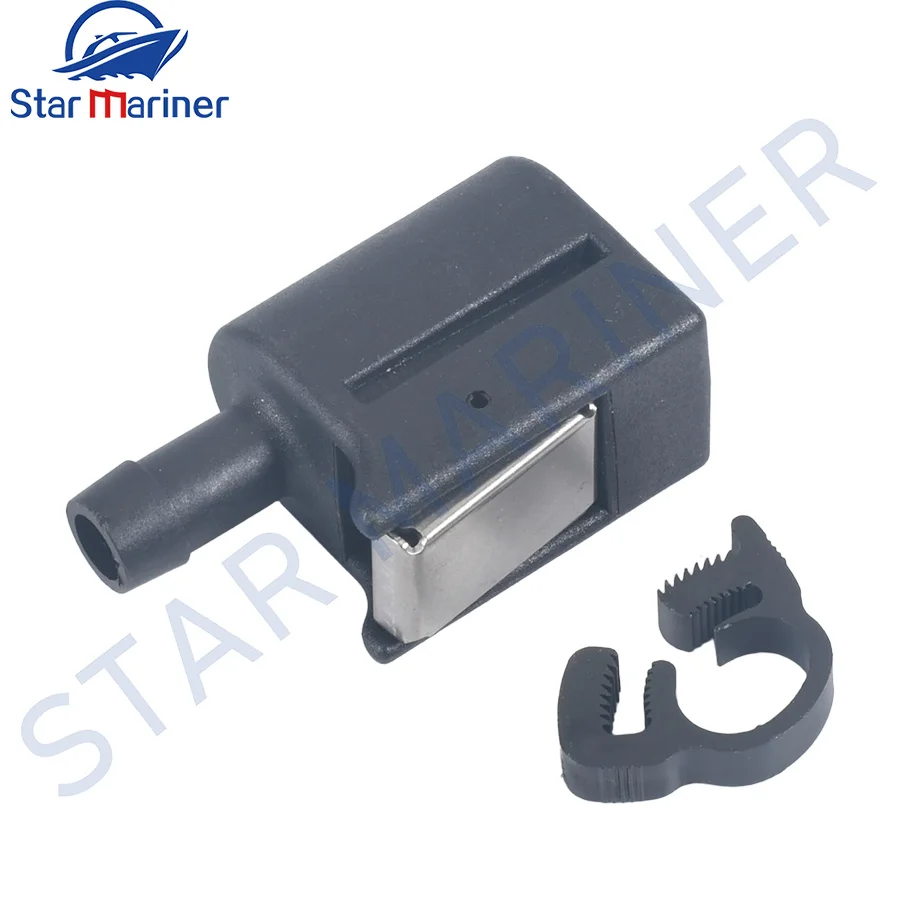 Соединитель топливной магистрали 22-13563Q3, 8 мм, для подвесных моторов Mercury Mariner MerCruiser 4-40 л.с., гнездо (женский конец), замена 22-13563A3
Соединитель топливной магистрали 22-13563Q3, 8 мм, для подвесных моторов Mercury Mariner MerCruiser 4-40 л.с., гнездо (женский конец), замена 22-13563A3