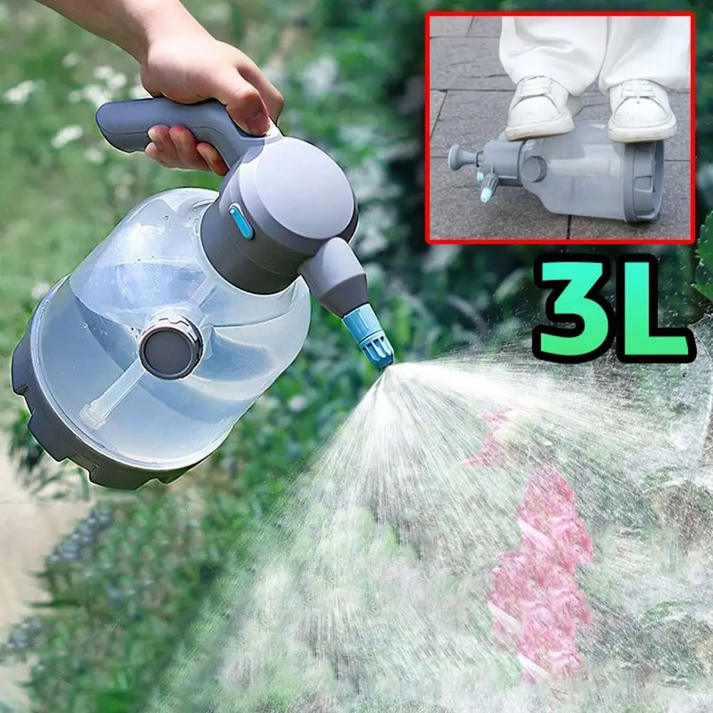 New 3L Electric Watering Can Rechargeable Adjustable Nozzle Gardening Sprayer Non-Slip Handle Household Disinfection
New 3L Electric Watering Can Rechargeable Adjustable Nozzle Gardening Sprayer Non-Slip Handle Household Disinfection